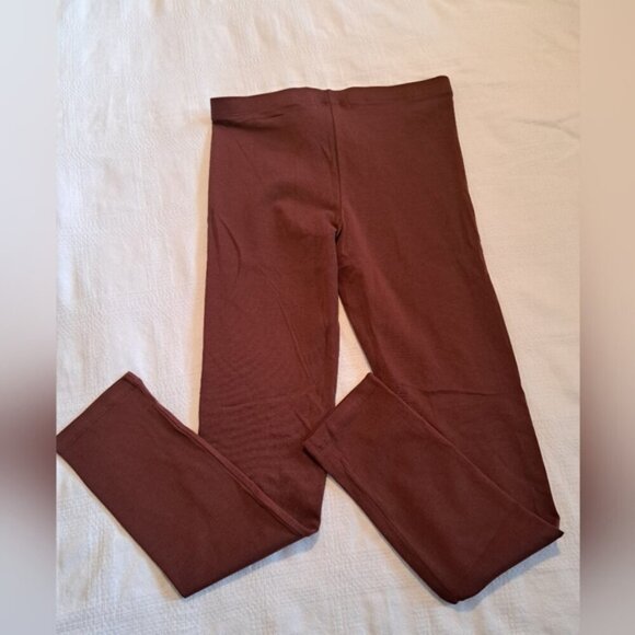 XXI Essentials women's Medium Chestnut leggings, NWT - Picture 4 of 5